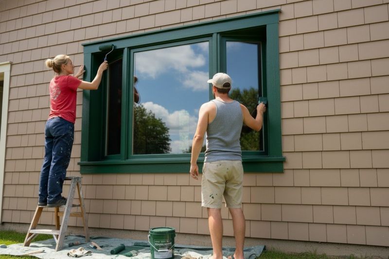 Exterior Trim Painting